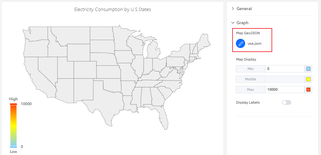 Uploading a GeoJSON file to define map regions